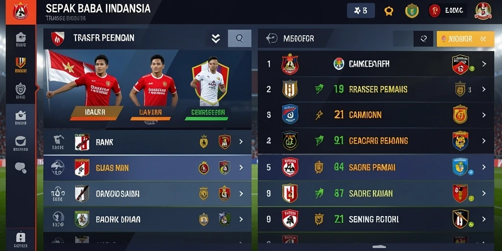 Tampilan antarmuka yang menarik dan warna cerah.