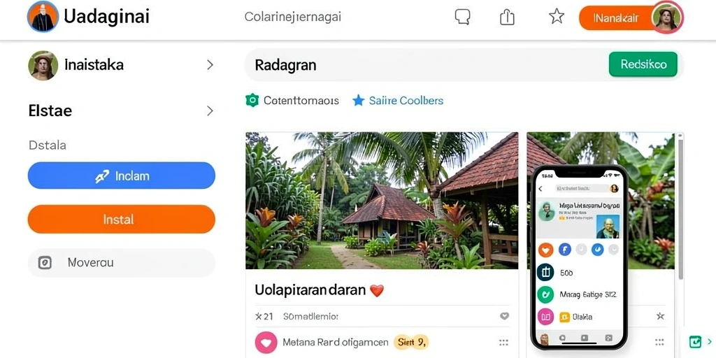 Tampilan antarmuka yang ramah pengguna.