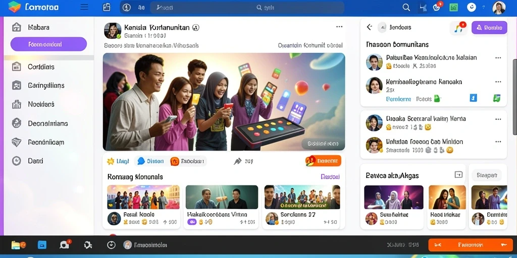 Tampilan antarmuka yang menarik dan mudah digunakan.