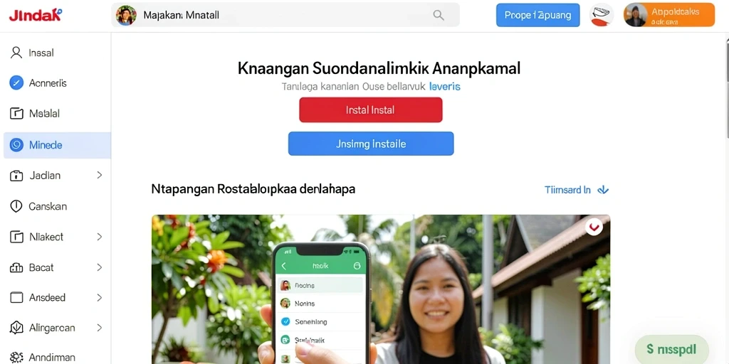 Tampilan antarmuka yang ramah pengguna.