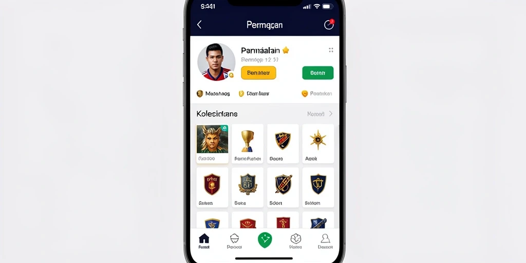 Grafik menawan dengan warna cerah.