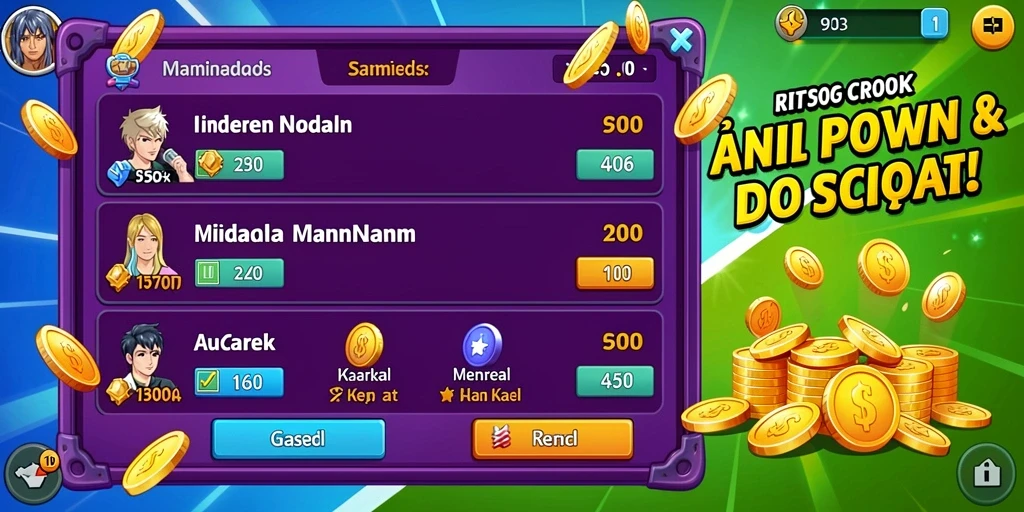 Tampilan antarmuka yang sederhana dan menarik.