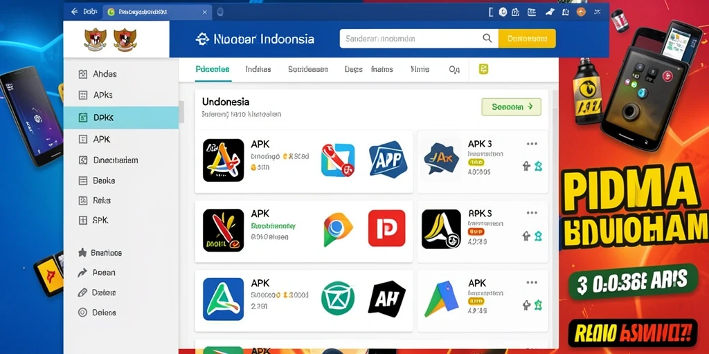 Tampilan antarmuka pengguna yang menarik.