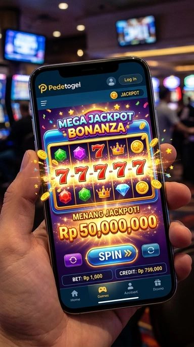 Cuplikan layar menu unduhan pedetogel untuk perangkat Android